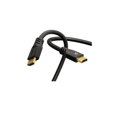 Porodo Blue 4k HDMI Ultra HD Cable 60Hz 2M/6.6ft - Black